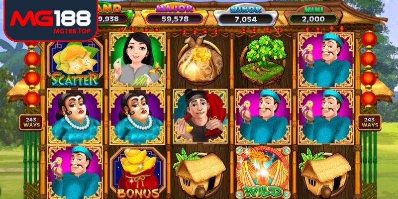 Biểu tượng Wild giúp kết hợp nhiều dòng thưởng hiệu quả