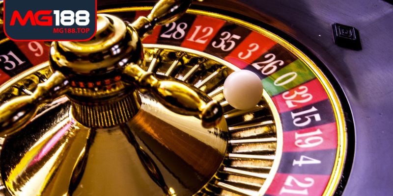 Nhiều cửa cược hấp dẫn tại roulette Mg188