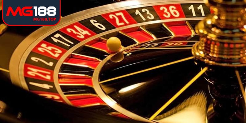 Giao diện roulette Mg188 thiết kế hiện đại